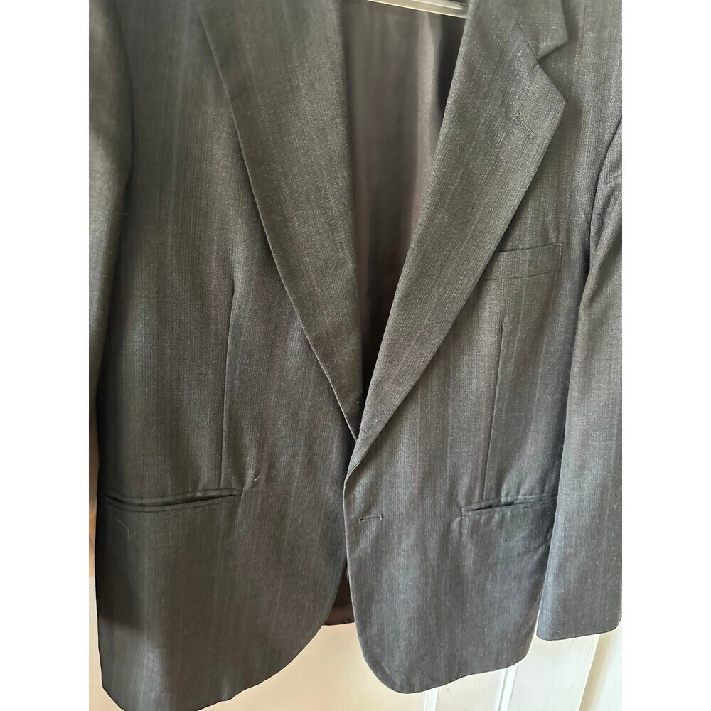 Town Craft men’s size large suit jacket and tie - Picture 4 of 9